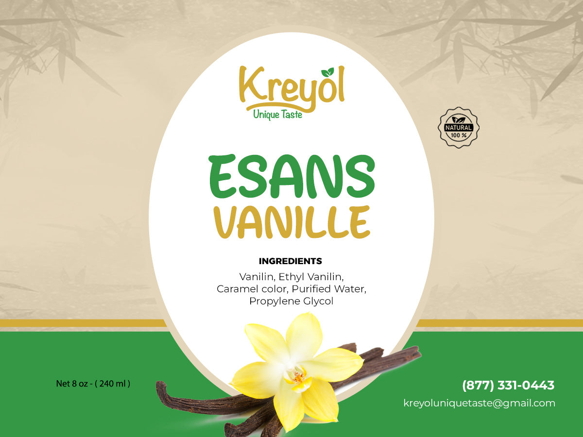 Kreyol Esans Vanille