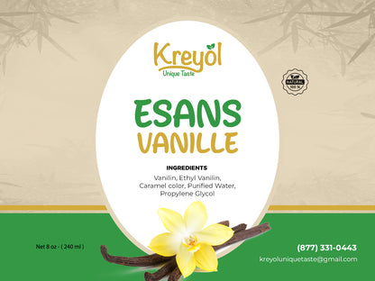 Kreyol Esans Vanille