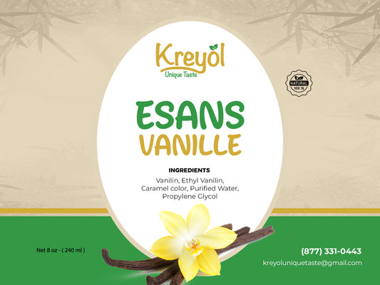 Kreyol Esans Vanille